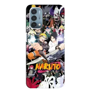 Купить Чехлы на телефон с принтом Anime для OnePlus Nord N200 5G (DE211) (Наруто постер)