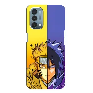 Купить Чехлы на телефон с принтом Anime для OnePlus Nord N200 5G (DE211) (Naruto Vs Sasuke)