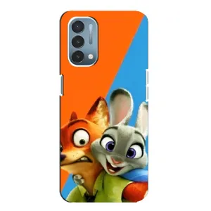 Чехлы ЗВЕРОПОЛИС для OnePlus Nord N200 5G (DE211) (Ник и Хопс)