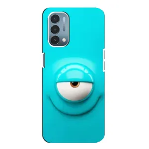 Силиконовые Чехлы (смешные стикеры) для OnePlus Nord N200 5G (DE211) (Одноглазик)