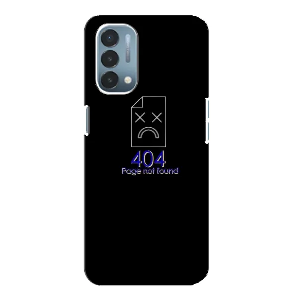 Чехол с рисунком «Ошибка 404» для OnePlus Nord N200 5G (DE211) Чехол с рисунком «Ошибка 404» для OnePlus Nord N200 5G (DE211)