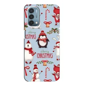 Чехол Санта Клаус для OnePlus Nord N200 5G (DE211) (Рождественский)