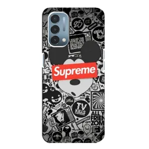 Чехол с Брендами одежды на ВанПлас Норд Н200 (5G) (Supreme Маус)