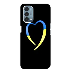 Силиконовый Чехол на OnePlus Nord N200 5G (DE211) (Я-Украина) (Украинское сердце)