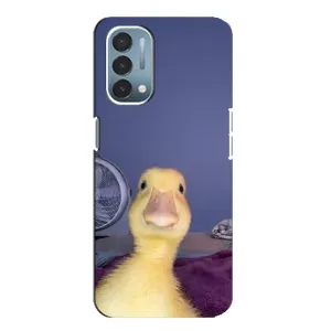 Бампер с принтом Мемы для OnePlus Nord N200 5G (DE211) (Утка)
