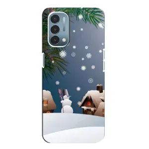 Чехлы на Новый Год OnePlus Nord N200 5G (DE211) (Зима)