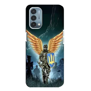 Патриотический Чехол для OnePlus Nord N200 5G (DE211) (ЗСУ з крильями)