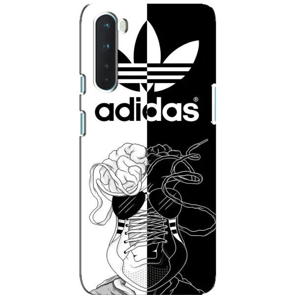 Чехол с рисунком «Adidas шнурки» для OnePlus Nord