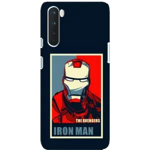 Чехол Супергерой Железный человек на OnePlus Nord (Art Iron man)