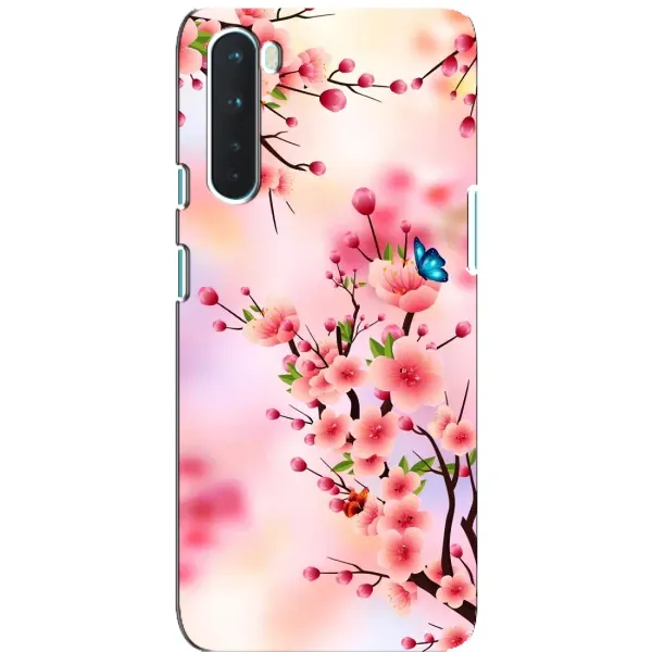 Чехол с рисунком «Бабочки на сакуре» для OnePlus Nord Чехол с рисунком «Бабочки на сакуре» для OnePlus Nord