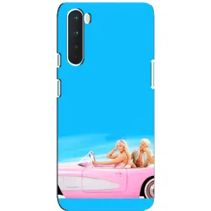 Силиконовый Чехол Барби Фильм на OnePlus Nord (Барби и Кен)