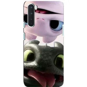 Чехол дракон Беззубик для OnePlus Nord (Беззубик и Дневная Злость)