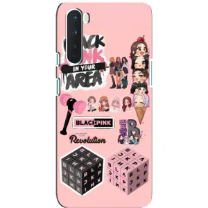 Чехлы с картинкой для OnePlus Nord (BLACK PINK коллаж)