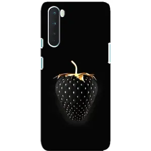 Чохол з зображенням смачної їжі для OnePlus Nord (Чорна полуниця)