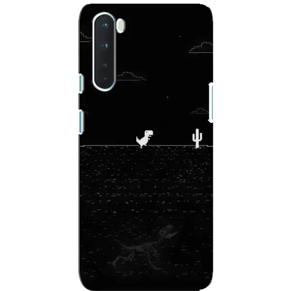 Чехол с рисунком «Динозаврик» для OnePlus Nord