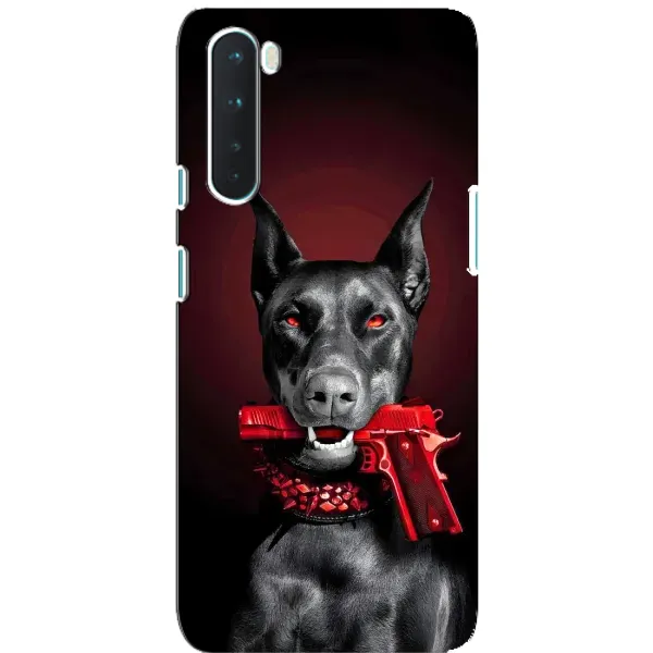 Чехол с рисунком «Доберман злой» для OnePlus Nord Чехол с рисунком «Доберман злой» для OnePlus Nord