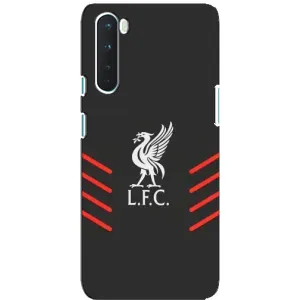 Силиконовые Чехлы принт Футбол на OnePlus Nord (Эмблема Liverpool)