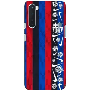 Чехол для OnePlus Nord (Барселона) (Фанат Барсы)