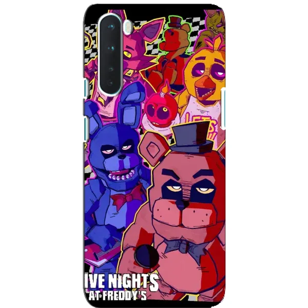 Чехол с рисунком «Фредди» для OnePlus Nord
