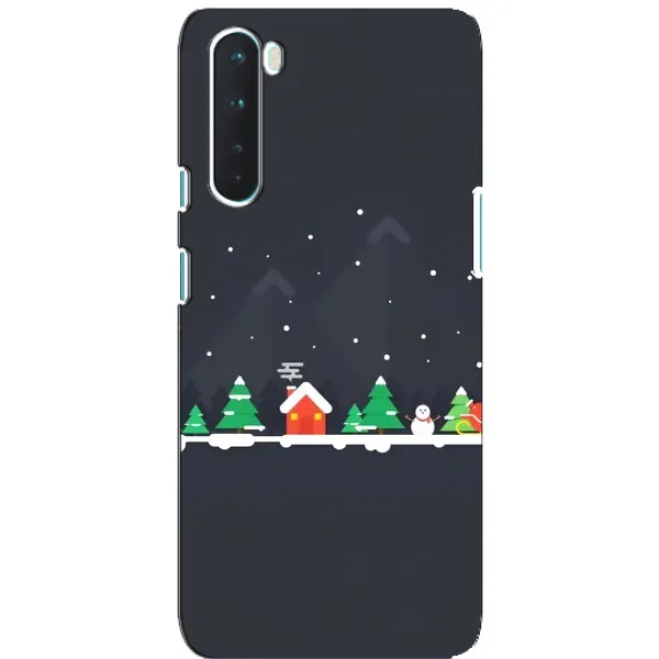 Чехол с рисунком «Город зимний» для OnePlus Nord Чехол с рисунком «Город зимний» для OnePlus Nord