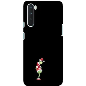 Чехол с рисунком «Гринч на чорном» для OnePlus Nord