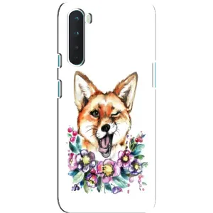 Чехол с Лисичкой для OnePlus Nord (Хитрая лиса)