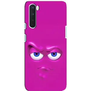 Силиконовые Чехлы (смешные стикеры) для OnePlus Nord (Хитрая мордочка)