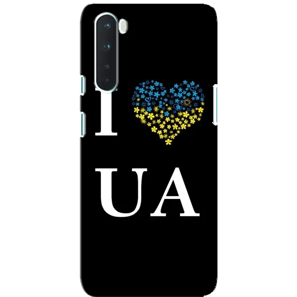 Чехол с рисунком «I Love UA» для OnePlus Nord Чехол с рисунком «I Love UA» для OnePlus Nord
