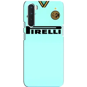 Силиконовые Чехлы принт Футбол на OnePlus Nord (Inter)
