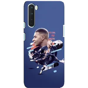 Чехол (TPU) с Футболистом на OnePlus Nord (Килиан)