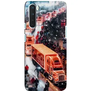 Чехлы на Новый Год OnePlus Nord (Кока Кола)