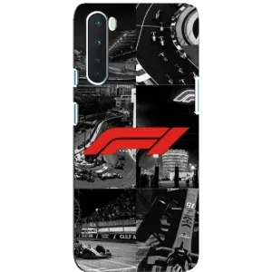 Чехол фильм Формула 1 для OnePlus Nord (Коллаж Формула 1)