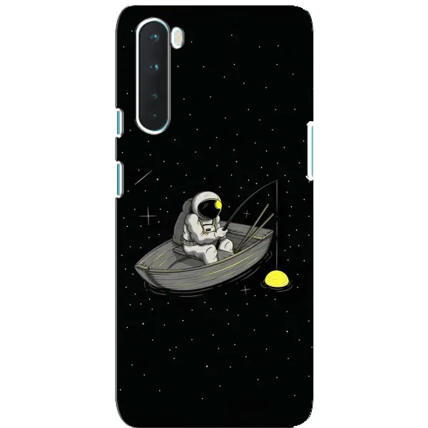 Чехол с рисунком «Космонавт на рыбалке» для OnePlus Nord Чехол с рисунком «Космонавт на рыбалке» для OnePlus Nord