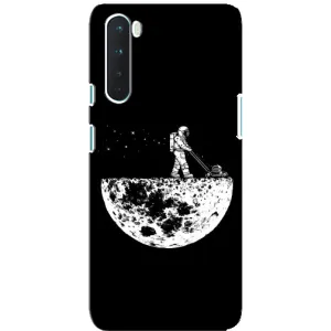 Силіконовый Чохол з принтом "Космонавти" на OnePlus Nord (Космонавт)