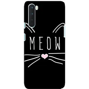 Бампер с изображением Котиков для ВанПлас Норд (КОТИК MEOW)