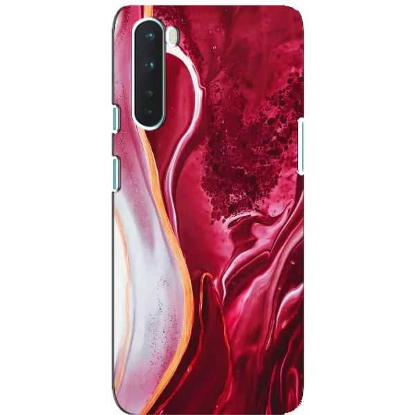 Чехол с рисунком «Красный мрамор» для OnePlus Nord Чехол с рисунком «Красный мрамор» для OnePlus Nord