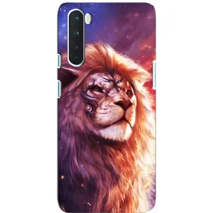 Чехол с картинкой на OnePlus Nord (Красочный ЛЕВ)