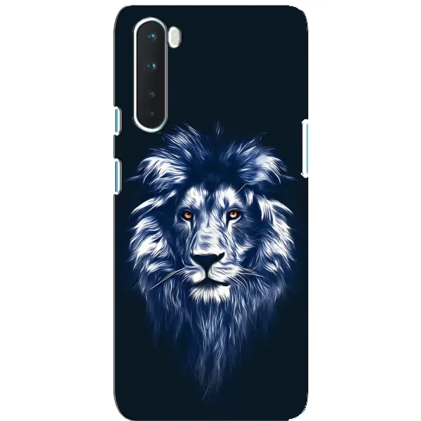 Чехол с рисунком «Лев - синий» для OnePlus Nord Чехол с рисунком «Лев - синий» для OnePlus Nord