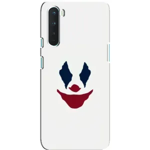 Чехлы с картинкой Джокера на OnePlus Nord (Лицо Джокера)