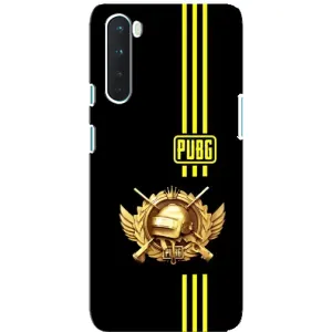 Чехол (TPU) с картинкой "Лого Пабг" на ВанПлас Норд (Лого PUPG)