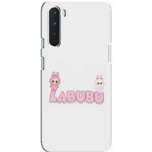 Чехол с принтом Лабубу для OnePlus Nord (Логотип Лабубу)