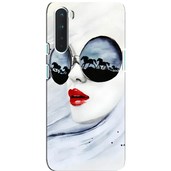 Чехол с рисунком «Любительница коней» для OnePlus Nord
