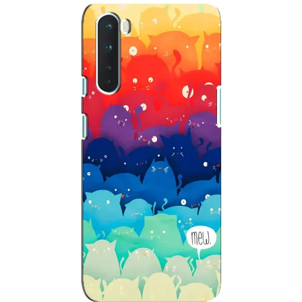 Чехол с рисунком «Mew» для OnePlus Nord