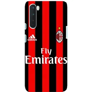 Чехлы с ТОП Футбольными клубами на OnePlus Nord (Milan)