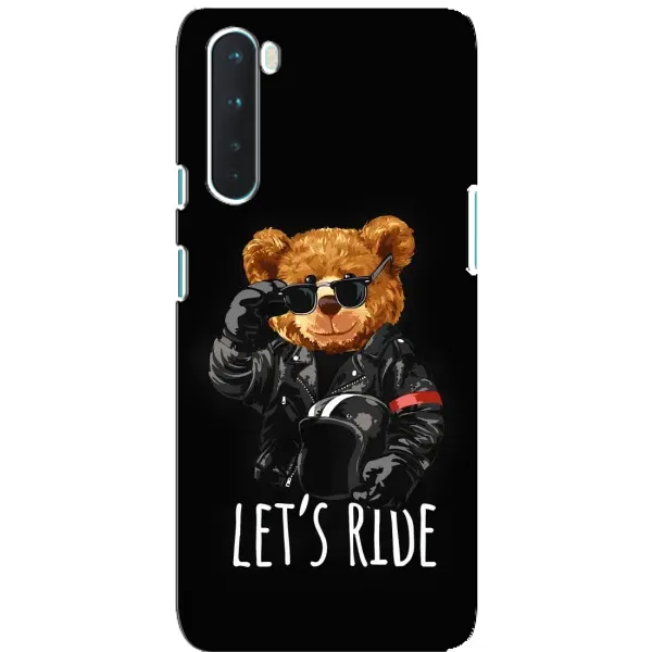 Чехол с рисунком «Модный Мишка» для OnePlus Nord Чехол с рисунком «Модный Мишка» для OnePlus Nord