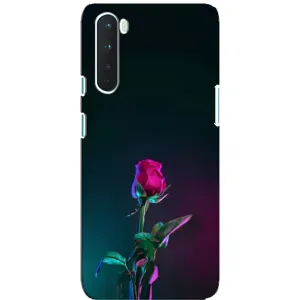 Чехлы с принтом Розочки для OnePlus Nord (Ночная роза)