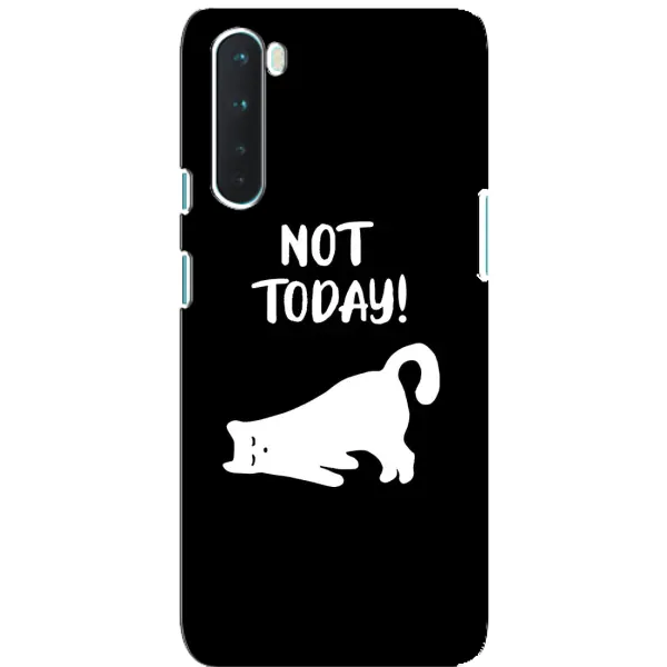 Чехол с рисунком «Not Today» для OnePlus Nord Чехол с рисунком «Not Today» для OnePlus Nord
