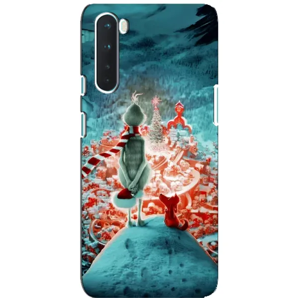 Чехол с рисунком «Новогодний Гринч» для OnePlus Nord
