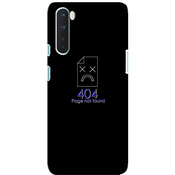 Чехол с рисунком «Ошибка 404» для OnePlus Nord