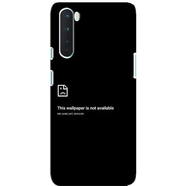 Чехол с рисунком «Ошибка» для OnePlus Nord